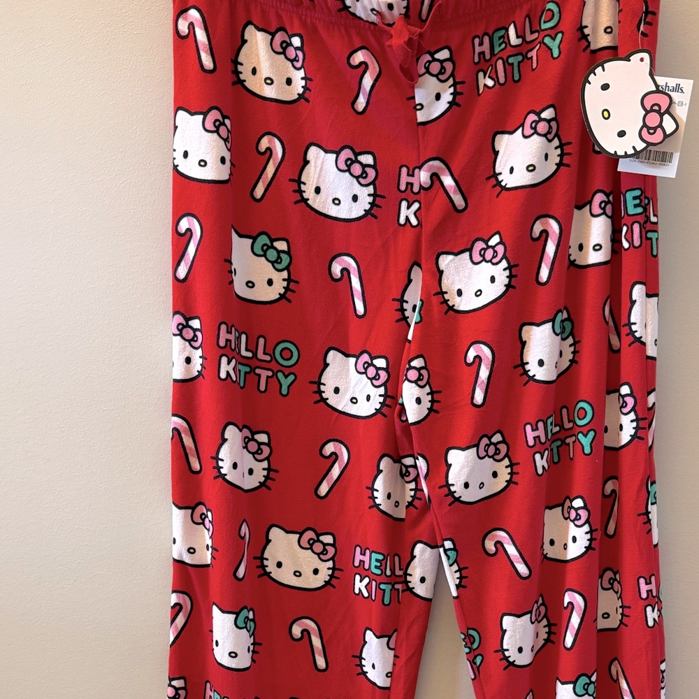 Hello Kitty Christmas Pajama Pants🎀❄️🎄